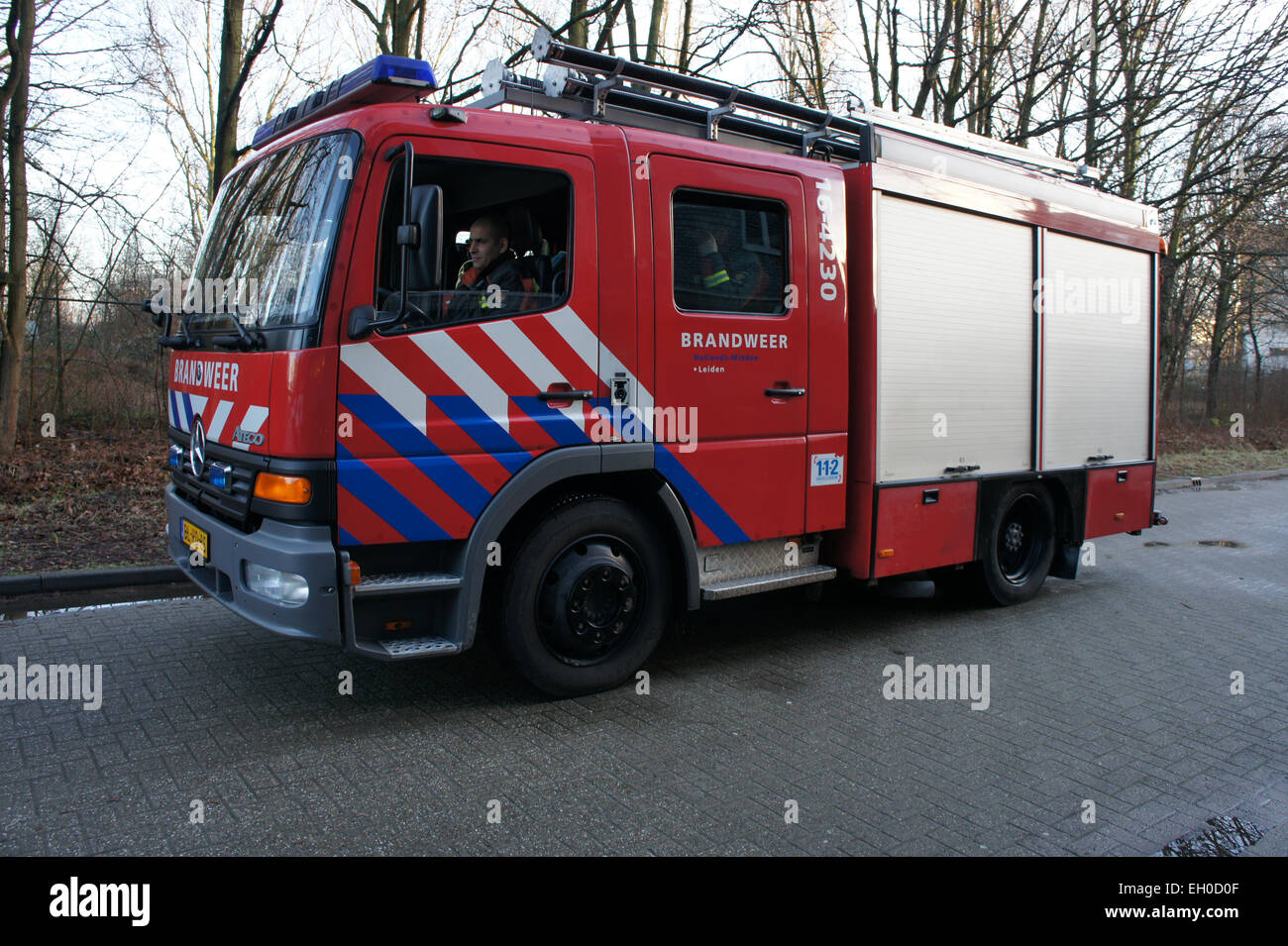Mercedes Ateco Checkpoint Lu Hollands-Midden unité Leiden 16-4230 Banque D'Images