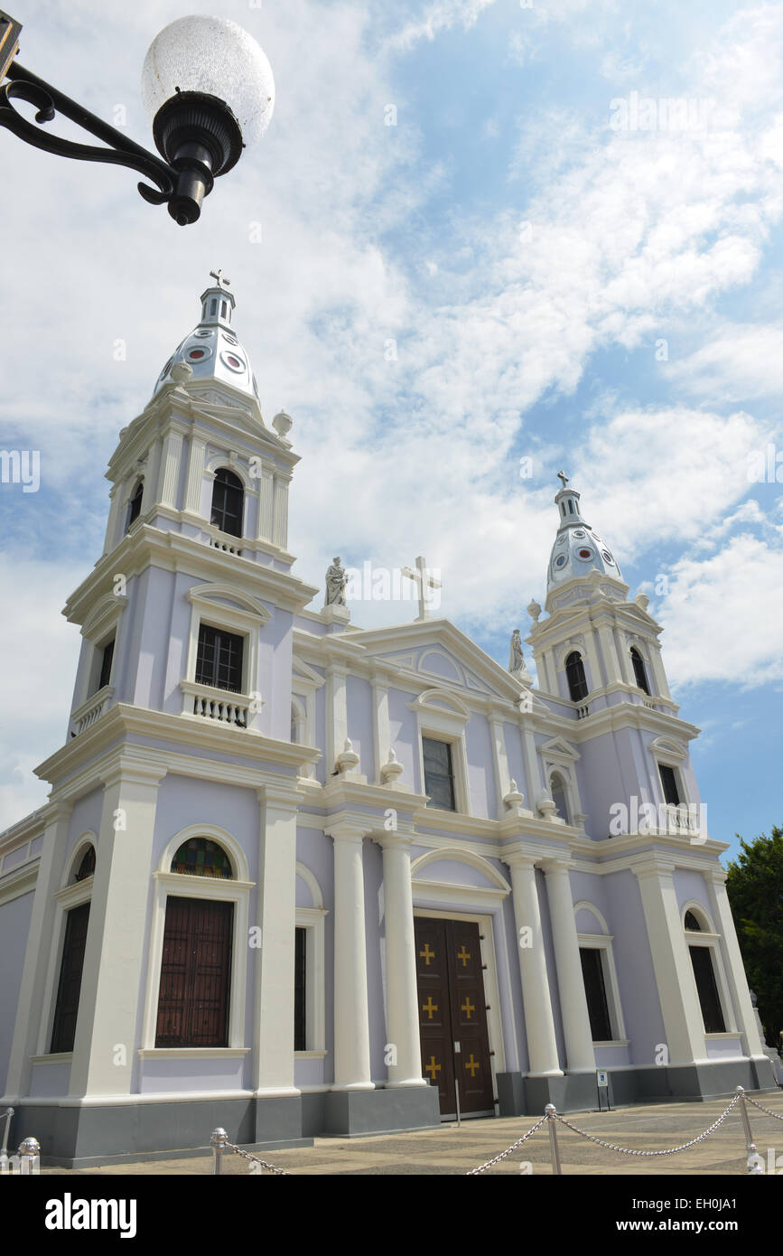 La Catedral de Nuestra Señora de Guadalupe est la cathédrale pour le diocèse catholique romain de Ponce, Porto Rico. Mar 2015. Banque D'Images