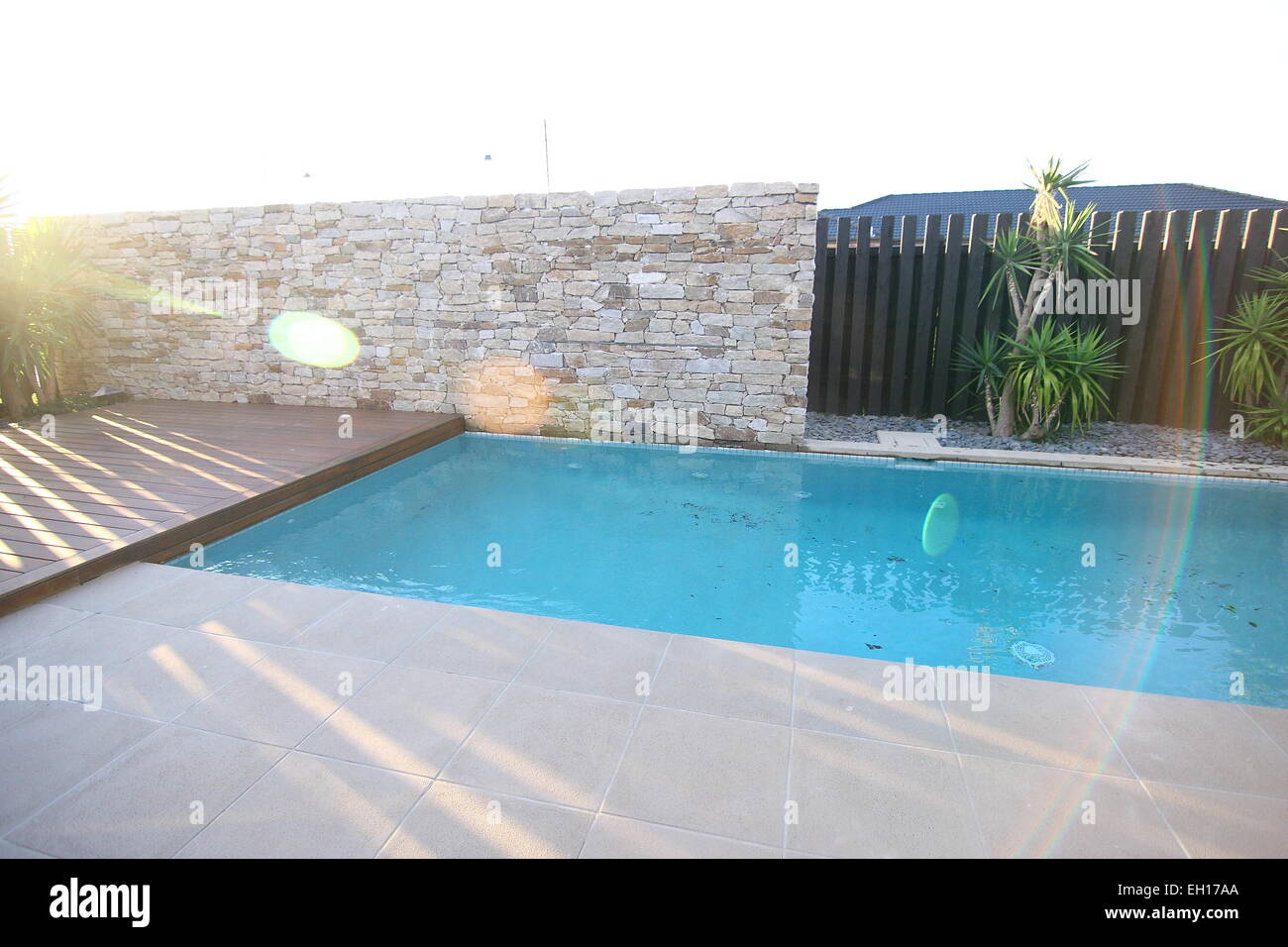 Piscine résidentielle Banque D'Images