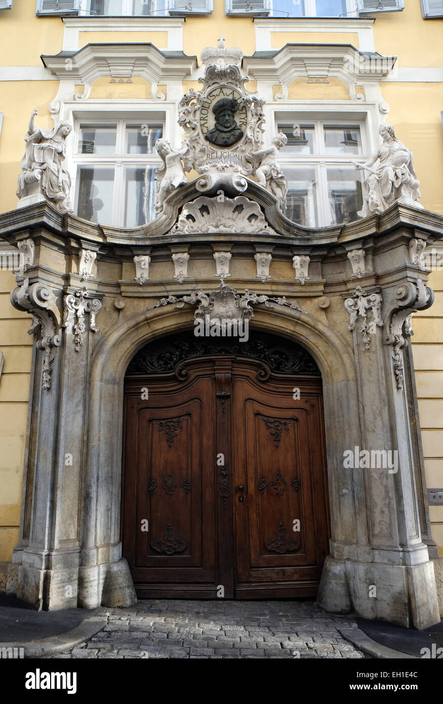 Porte d'entrée historique à Graz, en Styrie, Autriche le 10 janvier 2015. Banque D'Images