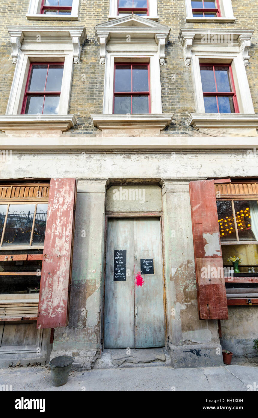 Le Wilton's Music Hall est un bâtiment classé Grade II, construit comme un music hall de Graces Alley, East London Banque D'Images