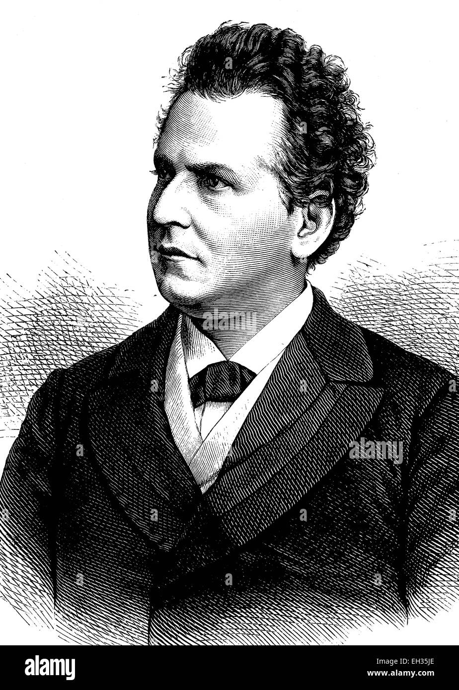 Friedrich Krastel, 1839-1908, un acteur allemand Banque D'Images