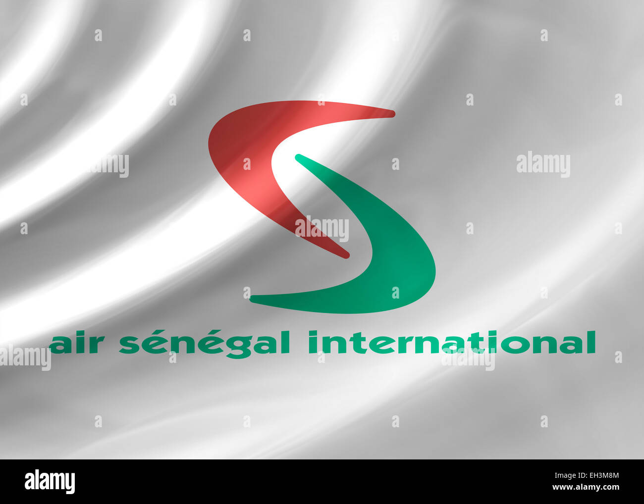 Air Sénégal logo international symbole icône drapeau emblème Banque D'Images