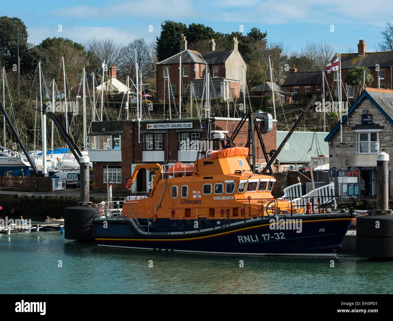 La vie nationale Royal Bateau amarré à Weymouth Banque D'Images