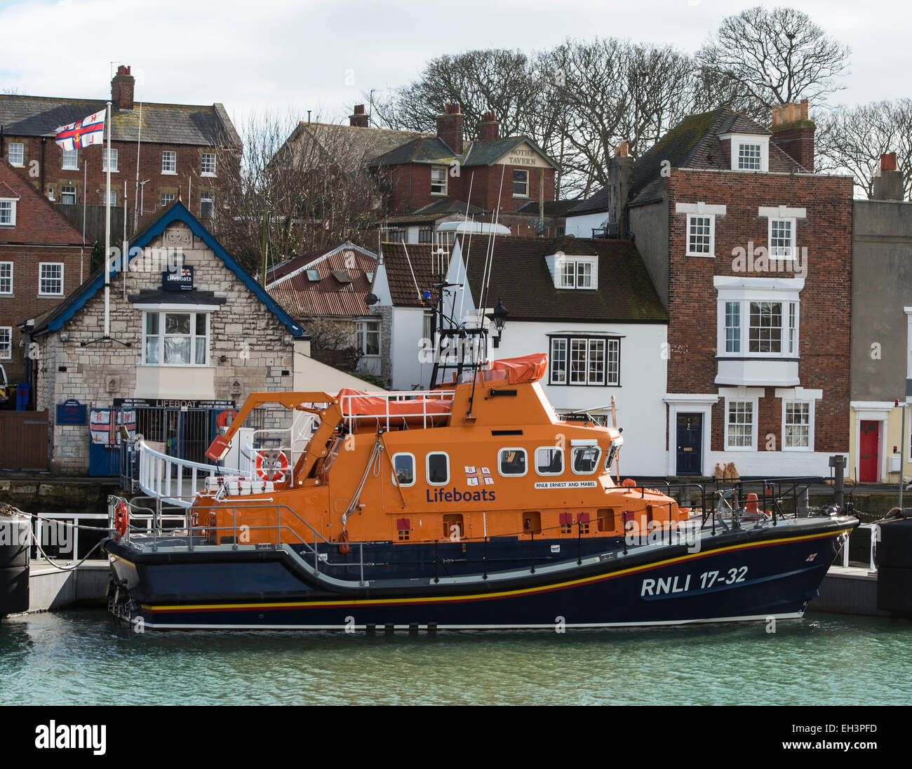 La vie nationale Royal Bateau amarré à Weymouth Banque D'Images