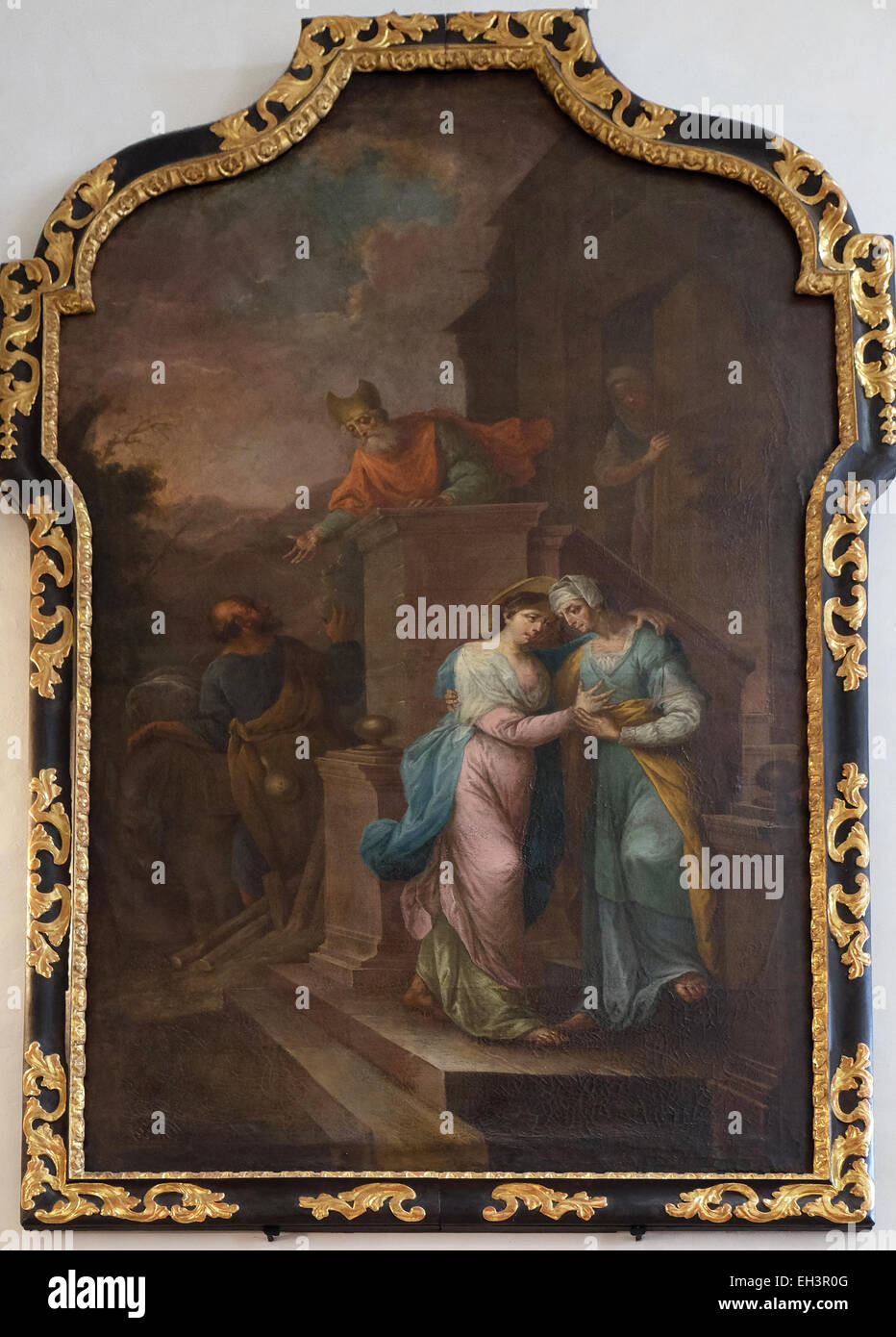 Visitation de la Vierge Marie Banque D'Images