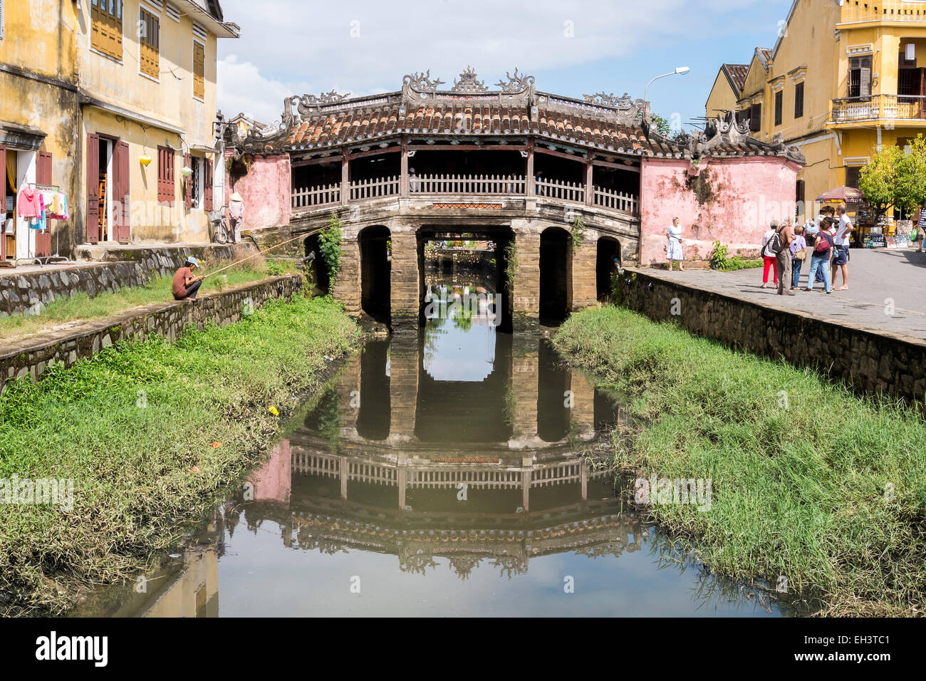 Pont couvert japonais , Hoi An , Vietnam Banque D'Images