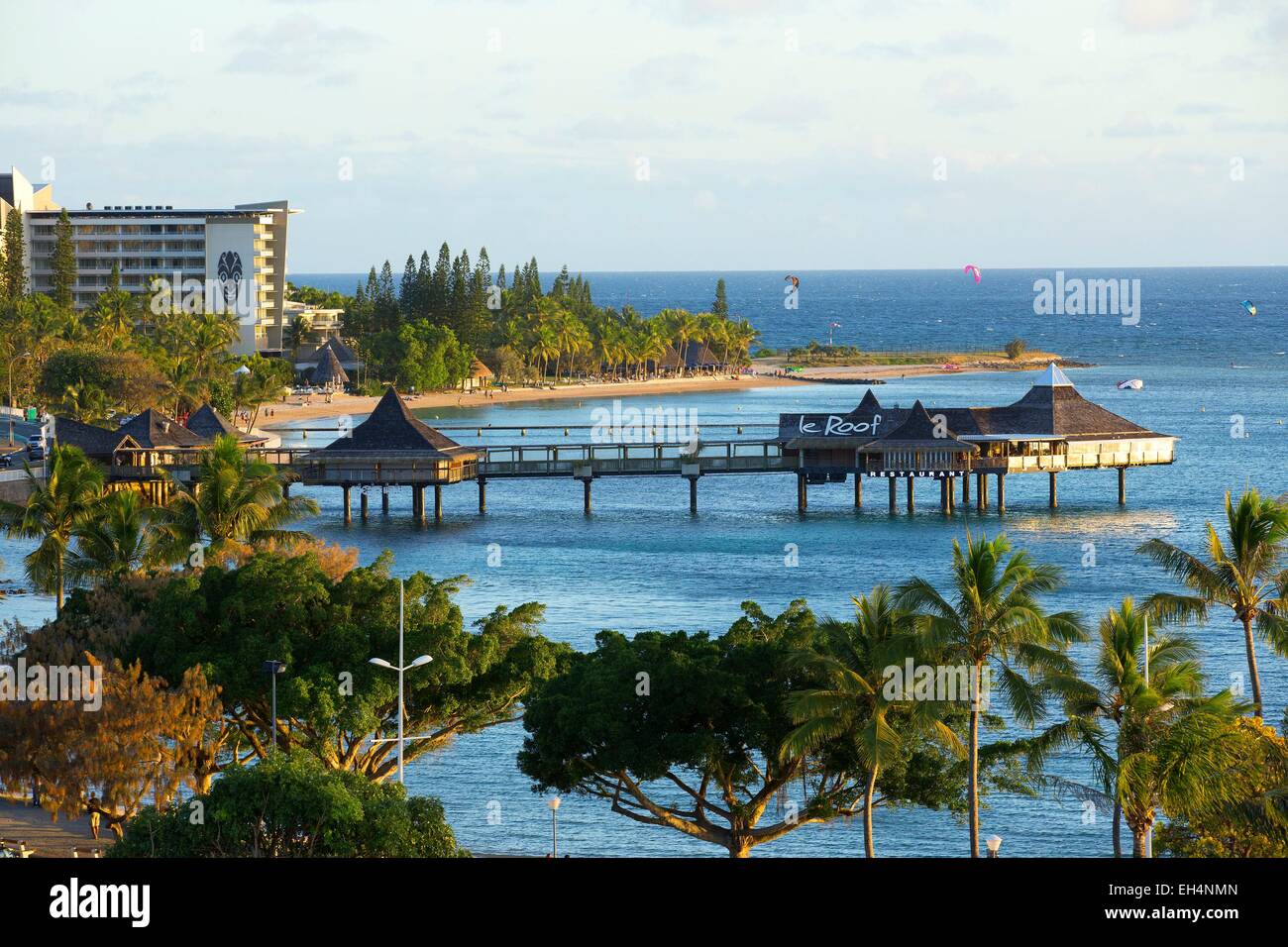 La France, Nouvelle Calédonie, Grande-Terre, Province du Sud, Nouméa, Anse Vata Banque D'Images