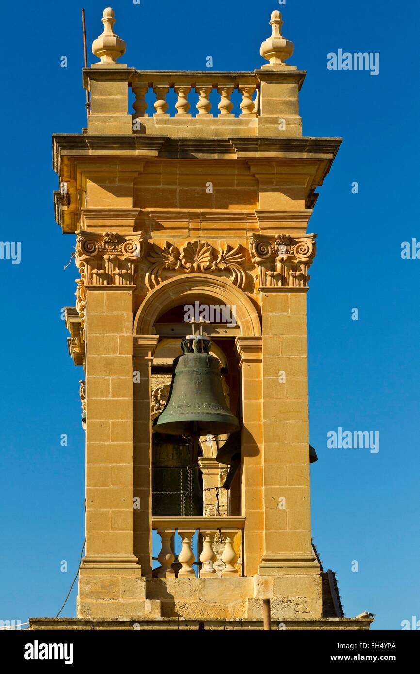 Malte, Gozo Island, Victoria (Rabat), la Basilique de Saint Georges Banque D'Images