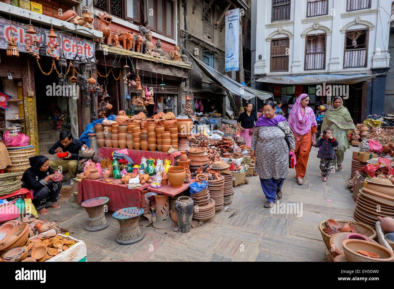 Au Népal, la vallée de Katmandou, classée au Patrimoine Mondial de l'UNESCO, zone Bagmati, Katmandou Banque D'Images