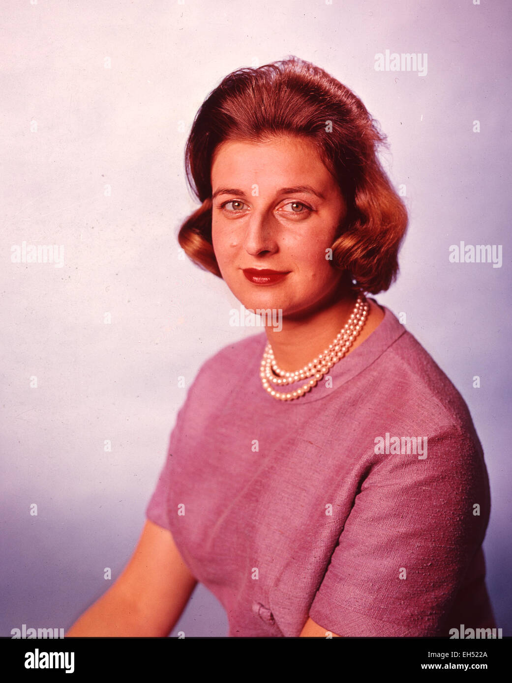 Petite-fille de la princesse Alexandra de Gorge King V et de la Reine Mary à propos de 1956 Banque D'Images