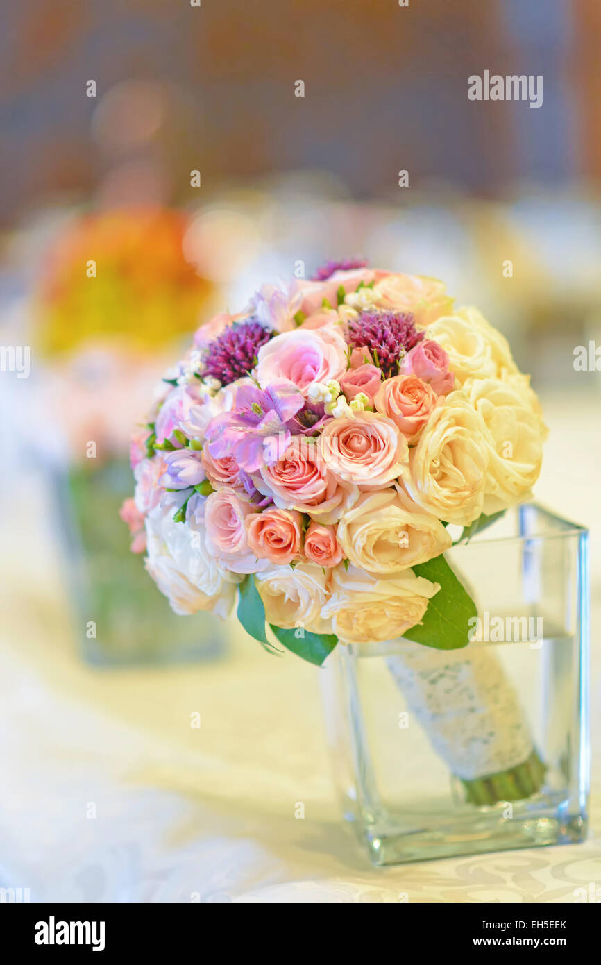 Fleurs mariées Banque D'Images