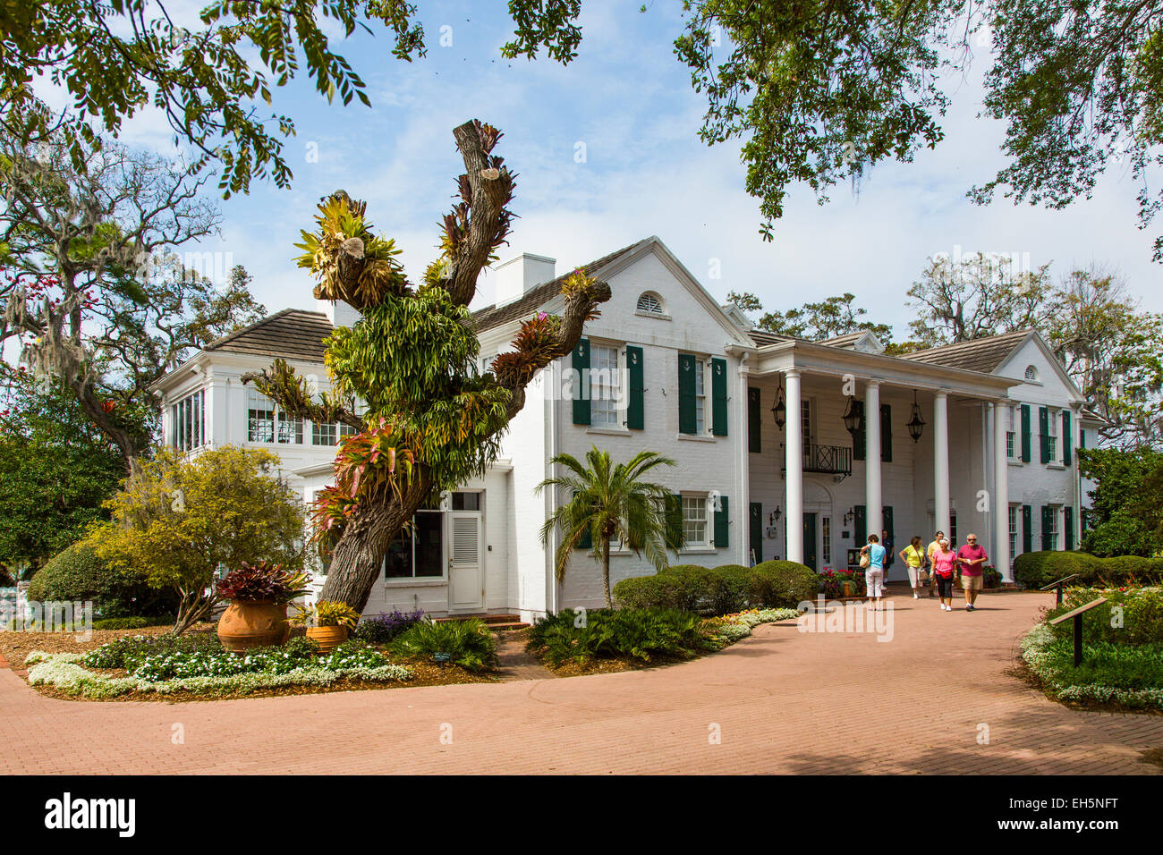 L'hôtel particulier à Christy Payne Marie Selby Botanical Gardens à Sarasota en Floride Banque D'Images