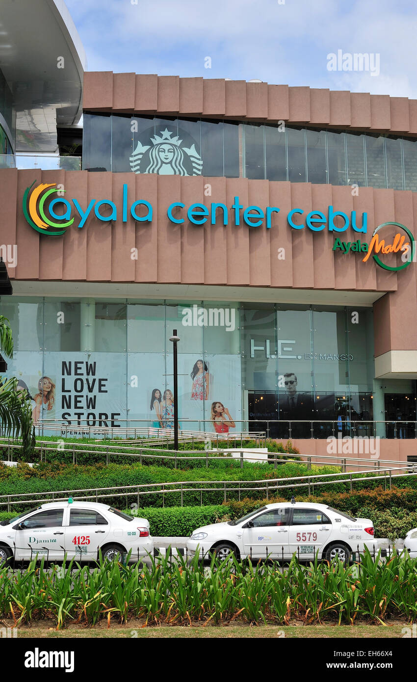 Ayala Center nouvelle extension Cebu City aux Philippines Banque D'Images