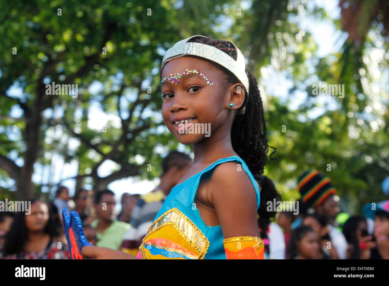 Culturama Festival à Nevis Caraïbes Banque D'Images