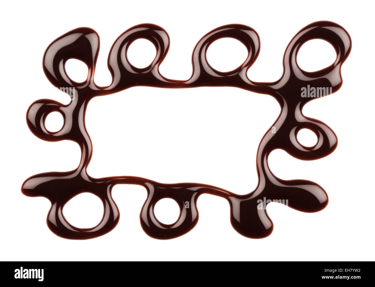 Trame de chocolat Banque D'Images