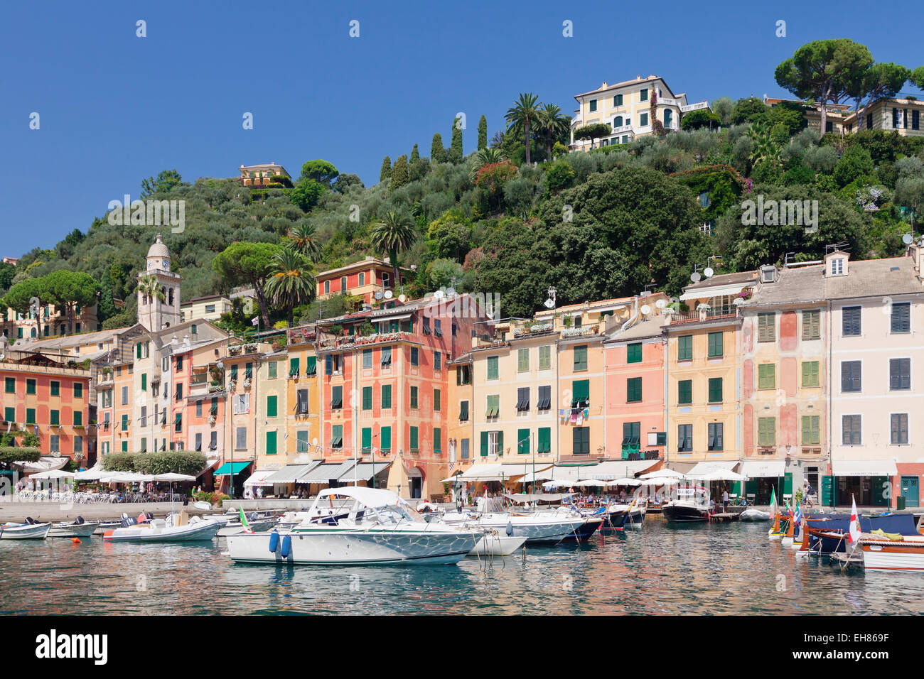 Portofino, Riviera di Levante, Province de Gênes, Ligurie, Italie, Europe Banque D'Images