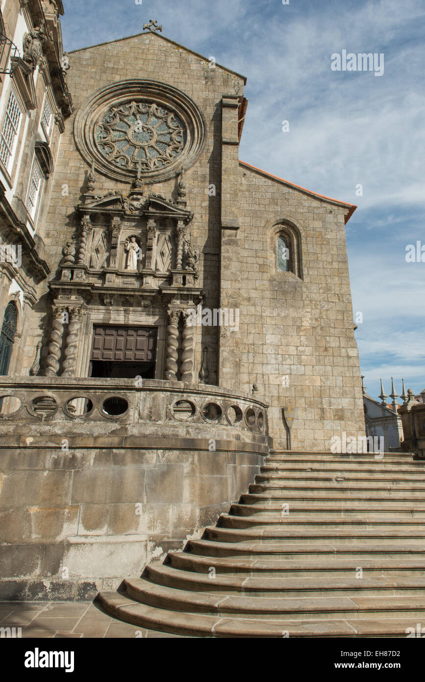 Porto, Igreja de São Francisco Church Banque D'Images