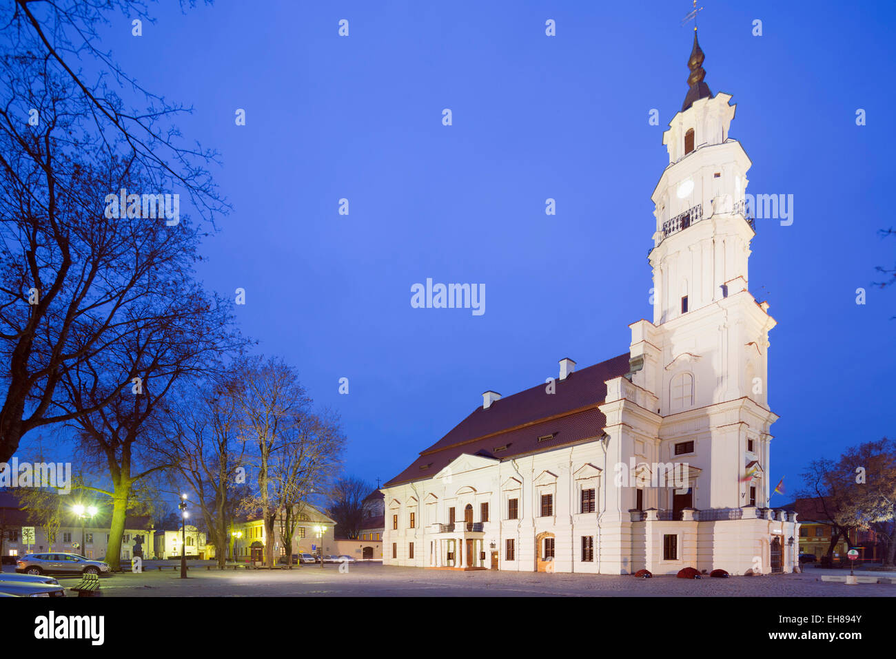 Hôtel de ville de Vilnius, Kaunas, Lituanie, Europe Banque D'Images