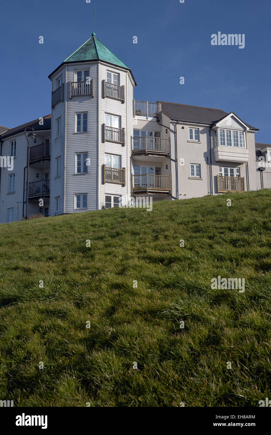 Logement sur l'indice de Park à Greenhithe, Kent, UK. Banque D'Images