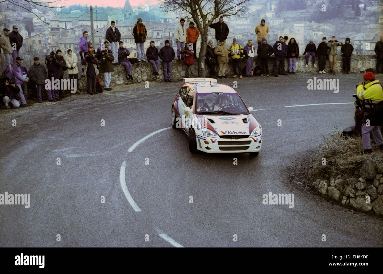 Photo WRC – Colin McRae & Nicky Grist – Ford Focus – Acropolis Rally 2002