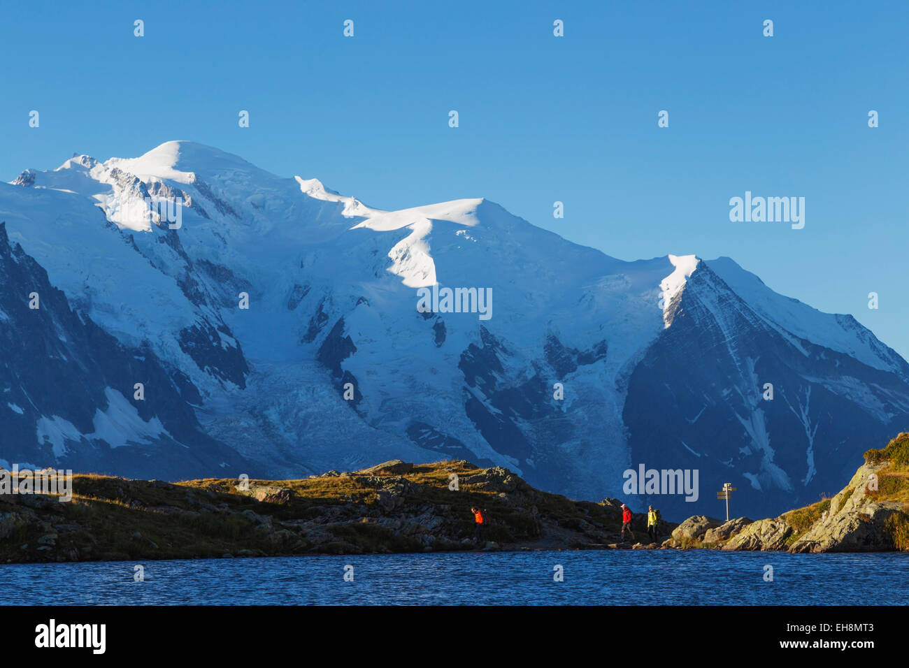 Europe, France, Haute Savoie, Rhone Alpes, Chamonix, les lacs des Cheserys Banque D'Images