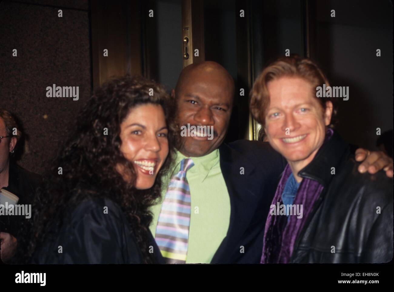 ERIC STOLTZ avec Ving Rhames et épouse à Don King : Seulement en Amérique premiere New York 1997.k10452ww. © Walter Weissman/Globe Photos/ZUMA/Alamy Fil Live News Banque D'Images