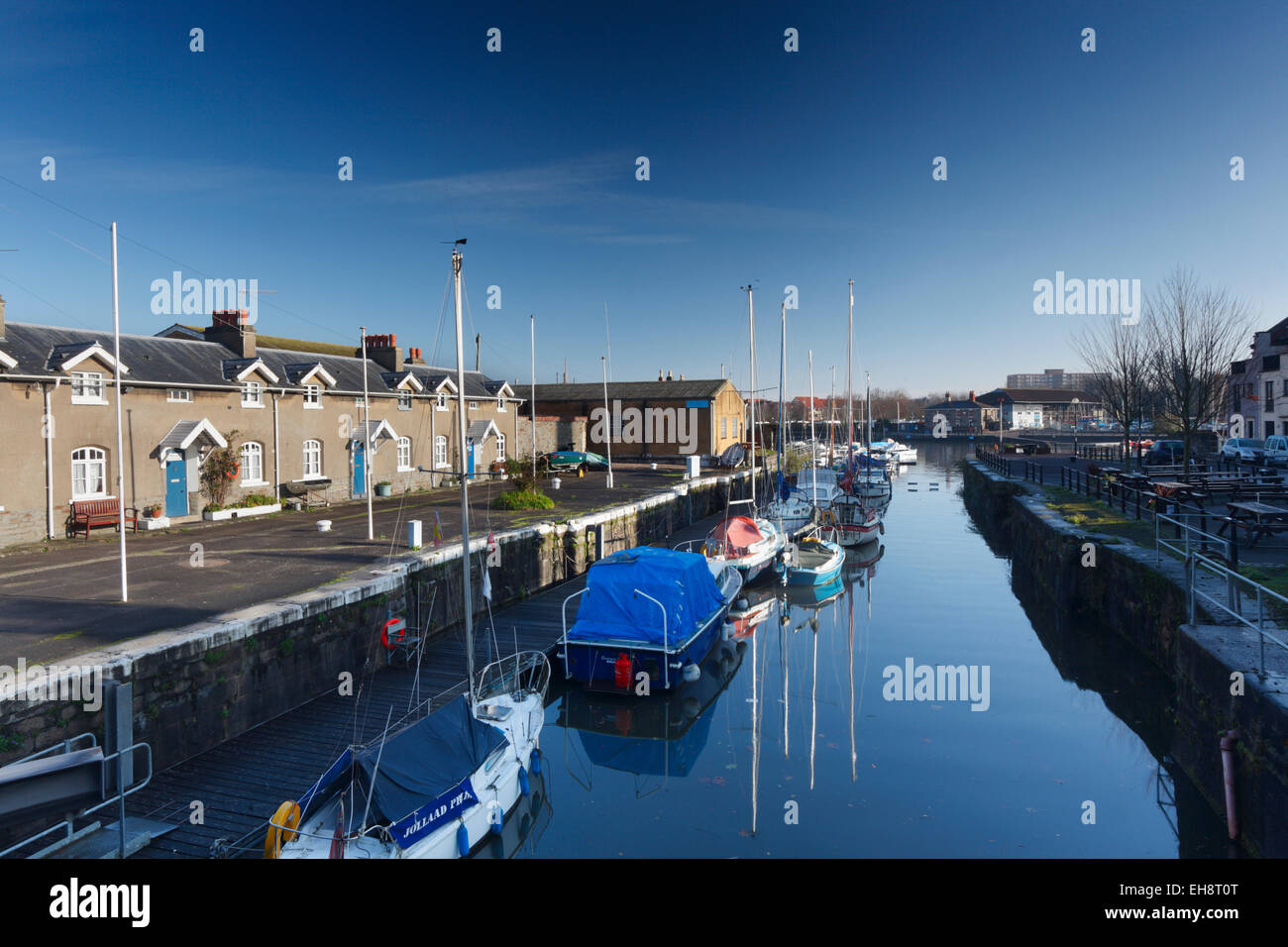 Port flottant de Bristol au bassin de Cumberland. Bristol, Angleterre, Royaume-Uni. Banque D'Images