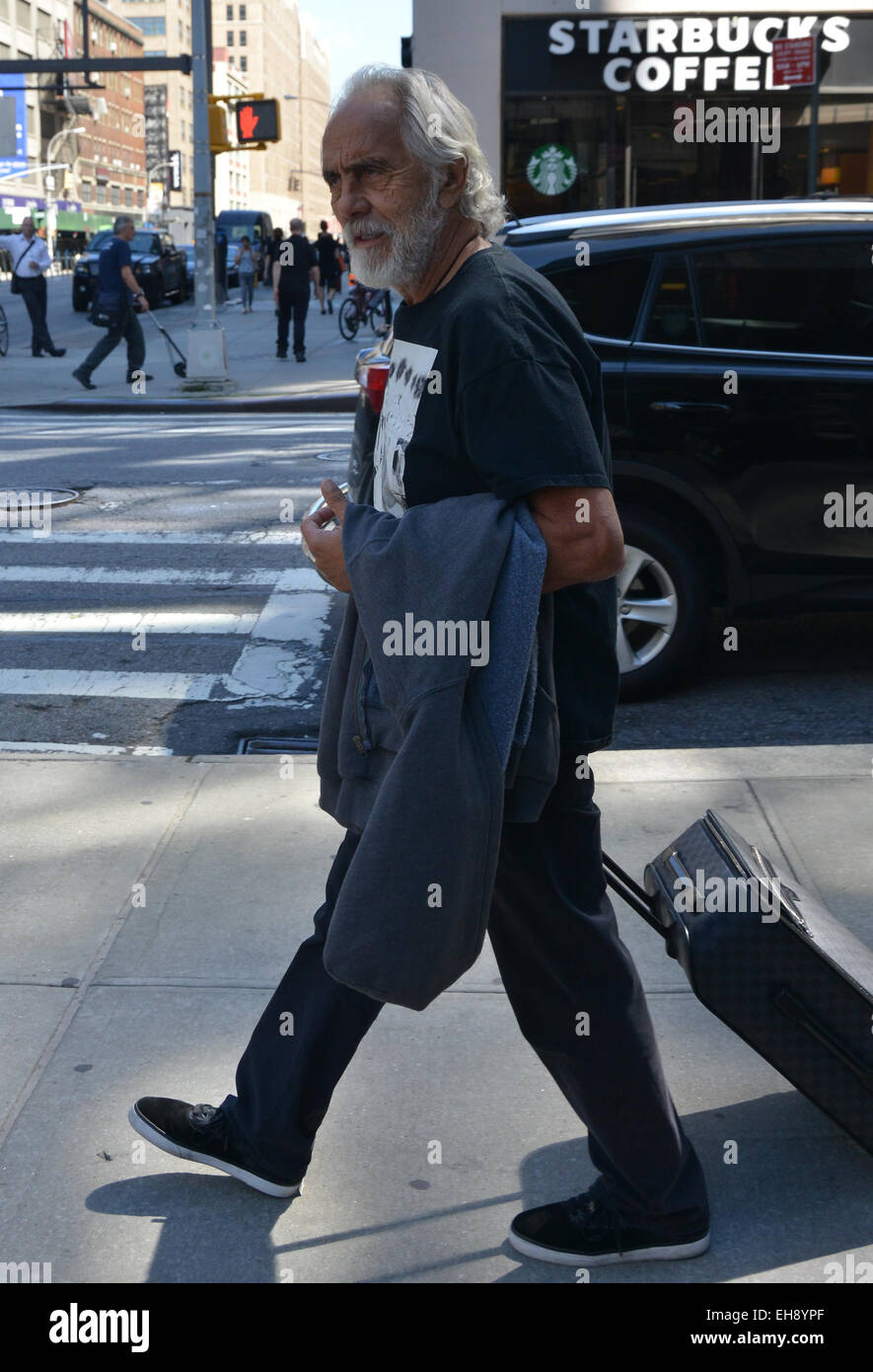 La troupe de danse avec les Stars saison 19 dans la ville de New York avec : Tommy Chong Où : Manhattan, New York, United States Quand : 04 mai 2014 Banque D'Images