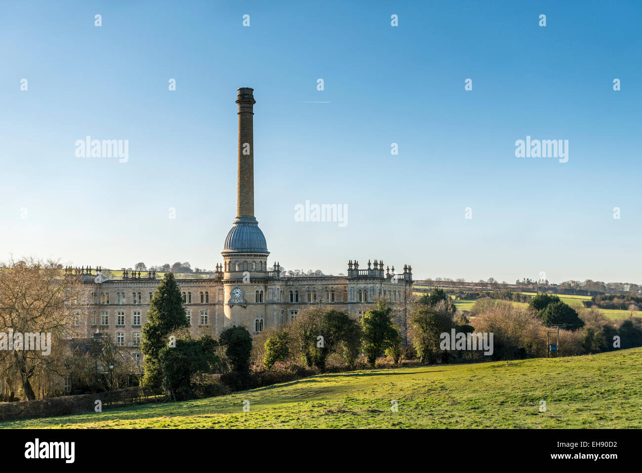 Bliss moulin est un ancien moulin en tweed dans les Cotswolds Chipping Norton, Oxfordshire. L'usine a maintenant été converti en appartements. Banque D'Images