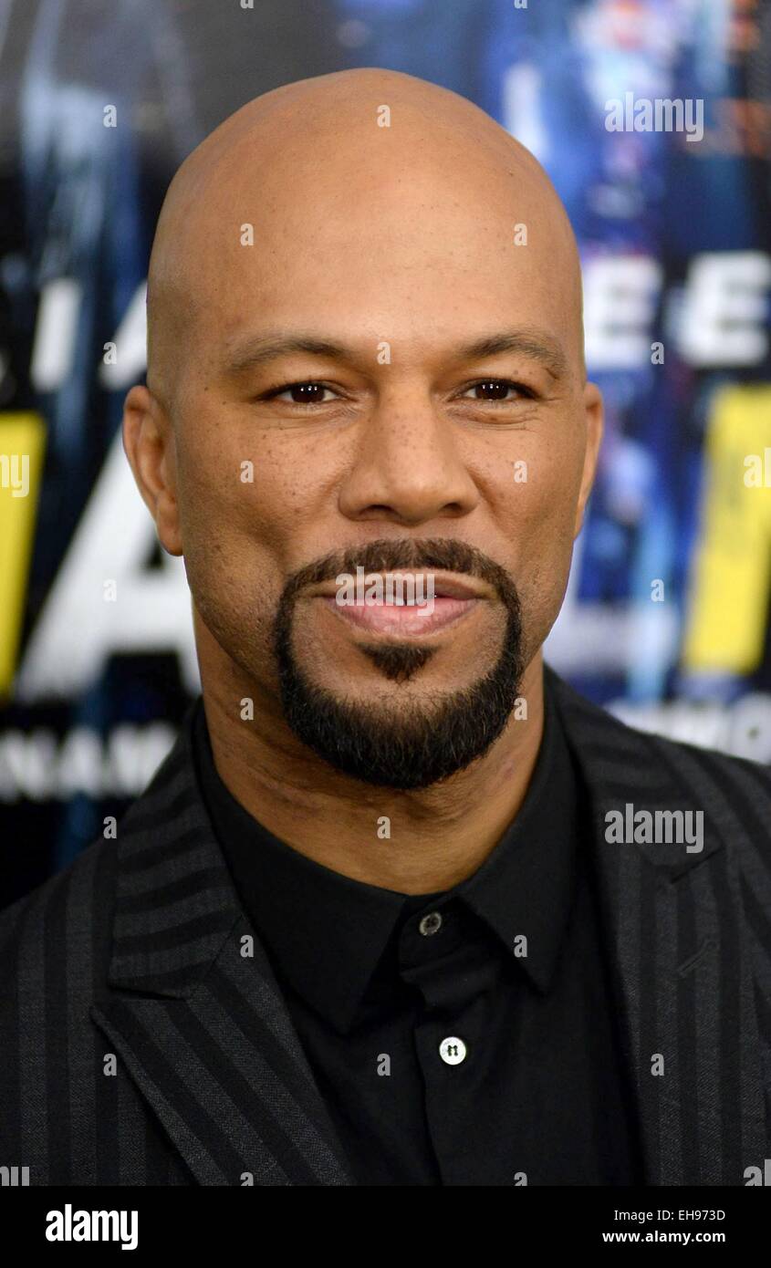 New York, NY, USA. Mar 9, 2015. Arrivées au commun pour exécuter toute la nuit Premiere, AMC Theater à Lincoln Square, New York, NY 9 mars 2015. Credit : Kristin Callahan/Everett Collection/Alamy Live News Banque D'Images