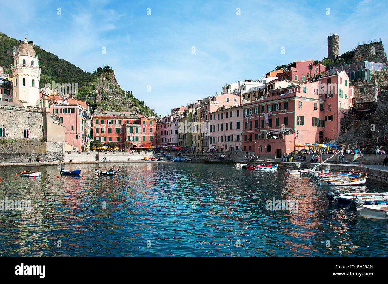 Vernazza village - Cinque Terre en Italie Banque D'Images