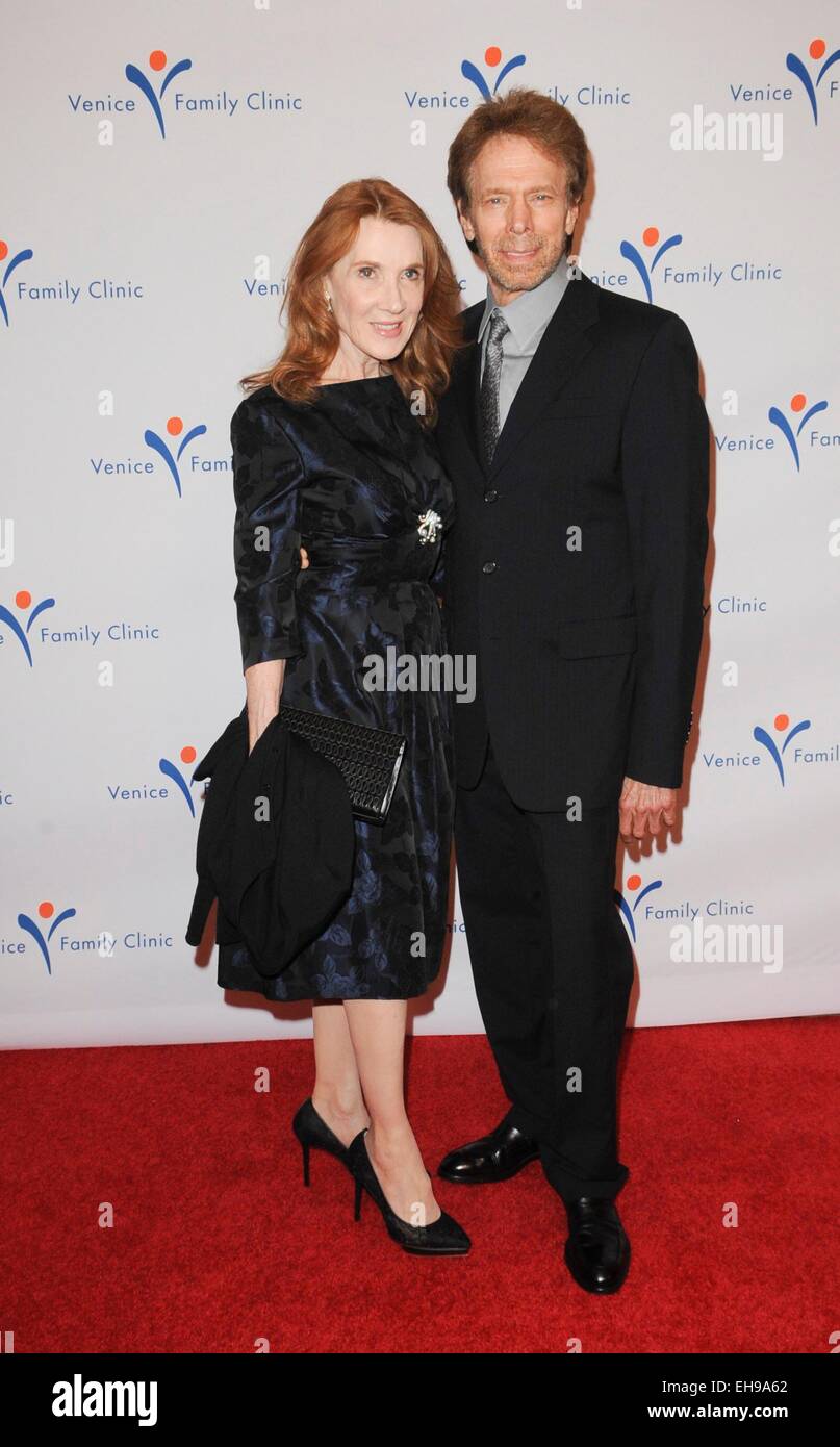 Los Angeles, CA. Mar 9, 2015. Jerry Bruckheimer, Linda Bruckheimer aux arrivées pour 2015 cercle argenté Gala, le Beverly Wilshire Hotel, Los Angeles, CA 9 mars 2015. Credit : Elizabeth Goodenough/Everett Collection/Alamy Live News Banque D'Images