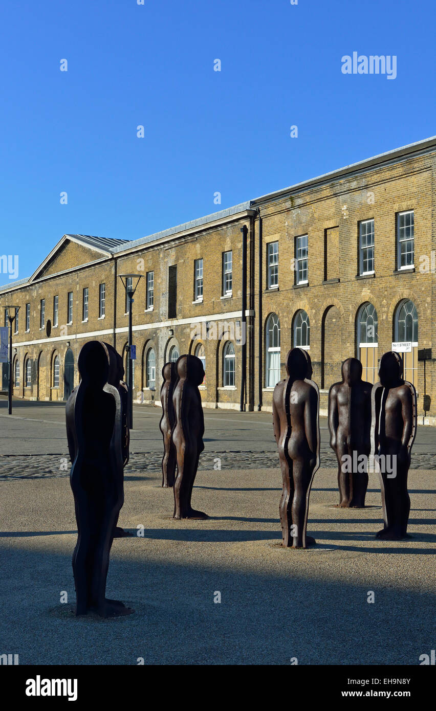 L'Arsenal royal de Woolwich, Riverside, Londres, Royaume-Uni Banque D'Images