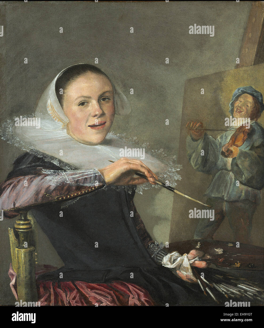 Judith Leyster Autoportrait Banque D'Images