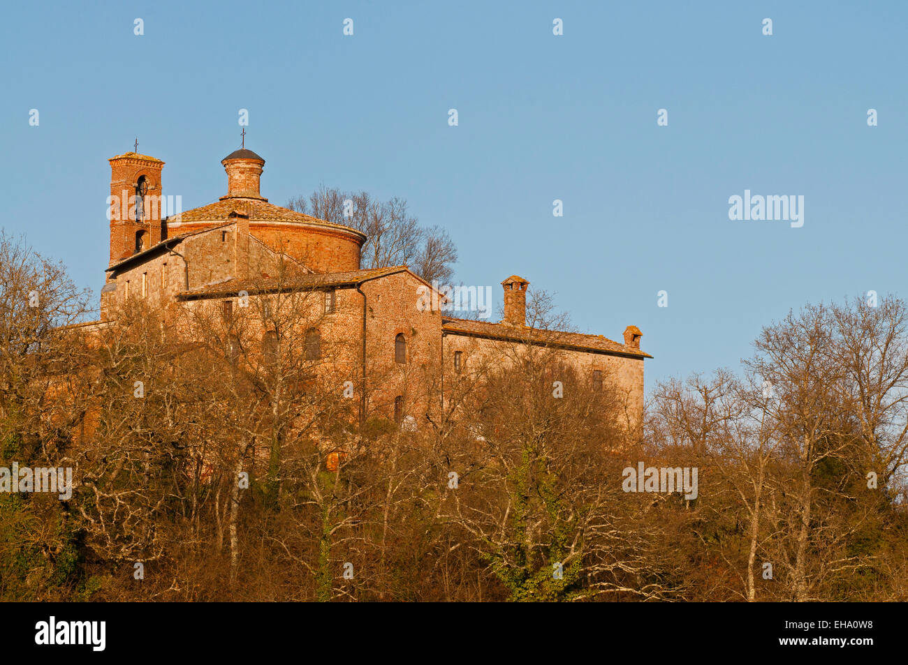 Ermitage de Montesiepi. Localité : Montesiepi (SI), Toscane, Italie. Banque D'Images