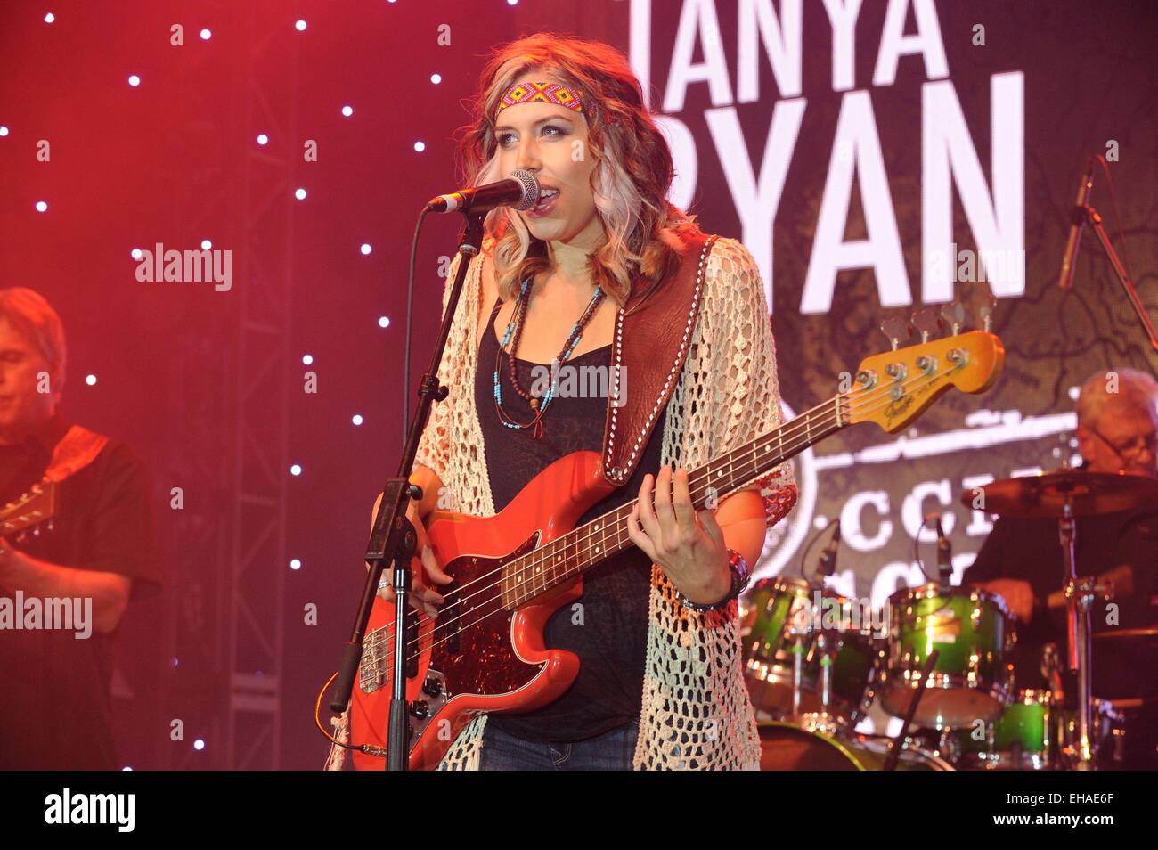 Association canadienne de la musique country (CCMA) présentera les performances de découverte au centre des congrès Shaw avec : Tanya Ryan Où : Edmonton, Canada Quand : 04 mai 2014 Banque D'Images