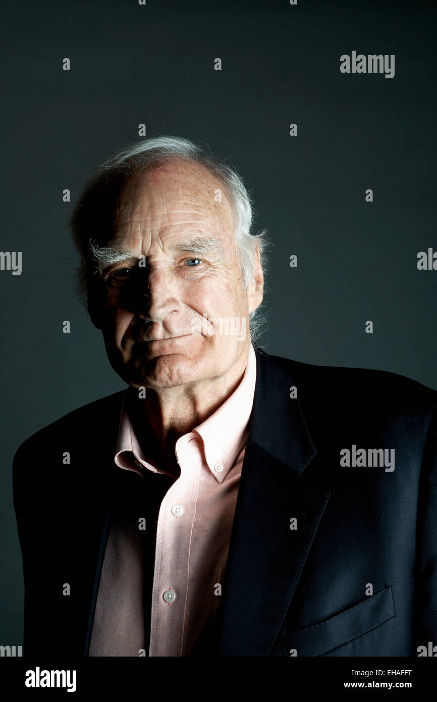 Peter Snow au déjeuner littéraire Oldie 10/03/15 Banque D'Images