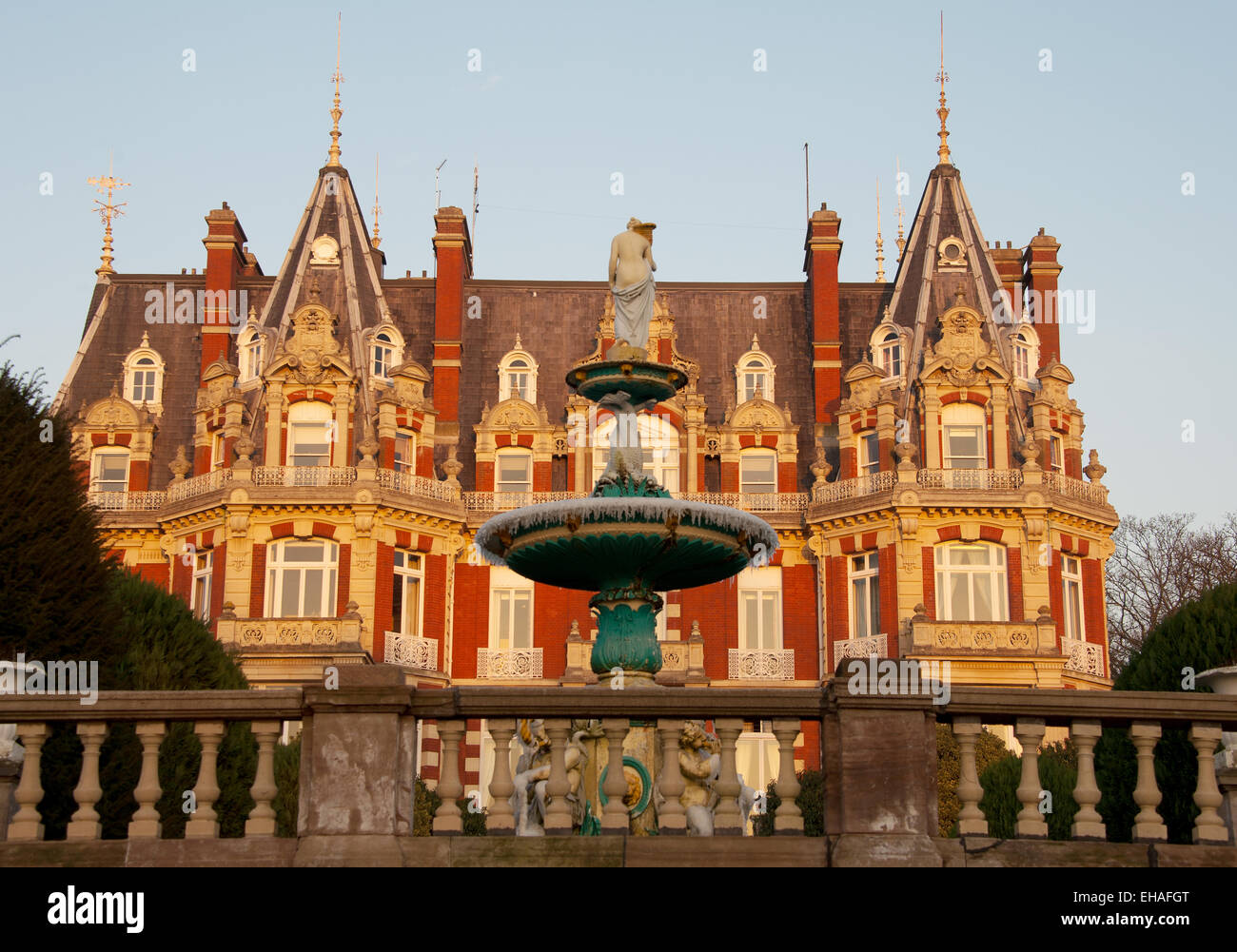 Chateau Impney Hotel à Droitwich UK Banque D'Images