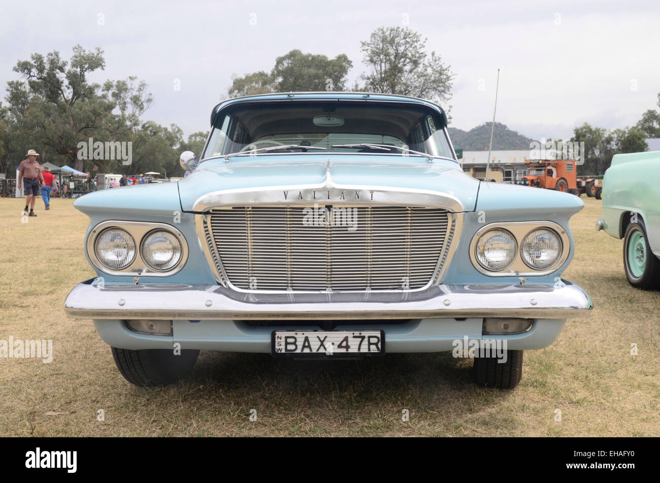 1962 Chrysler Valiant sedan variante australienne de l'American Plymouth Banque D'Images