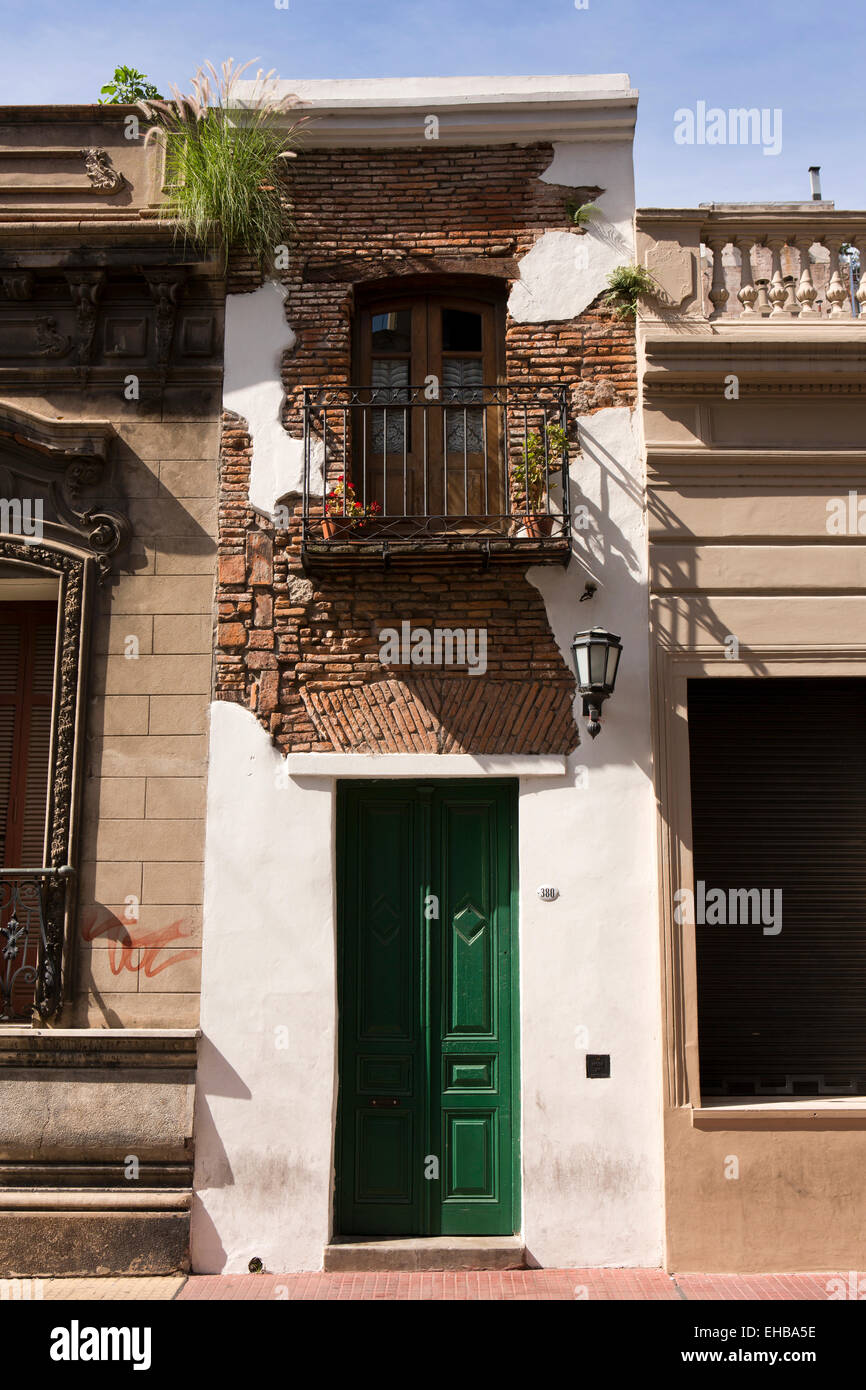 L'ARGENTINE, Buenos Aires, San Telmo, San Lorenzo, Casa minima, la plus petite maison Banque D'Images