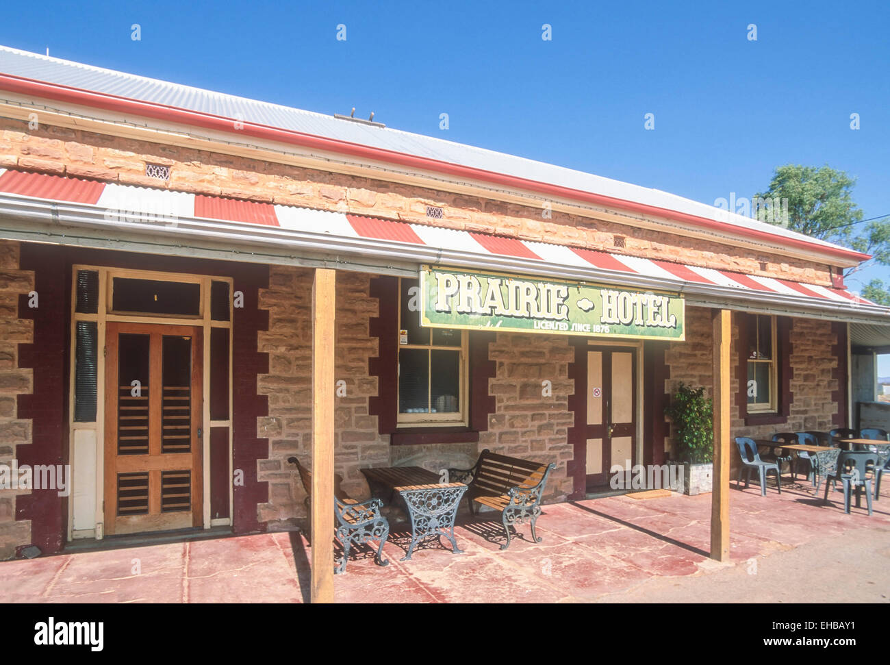 Prairie Hotel, Parachilna, Flinders Ranges, Australie méridionale Banque D'Images