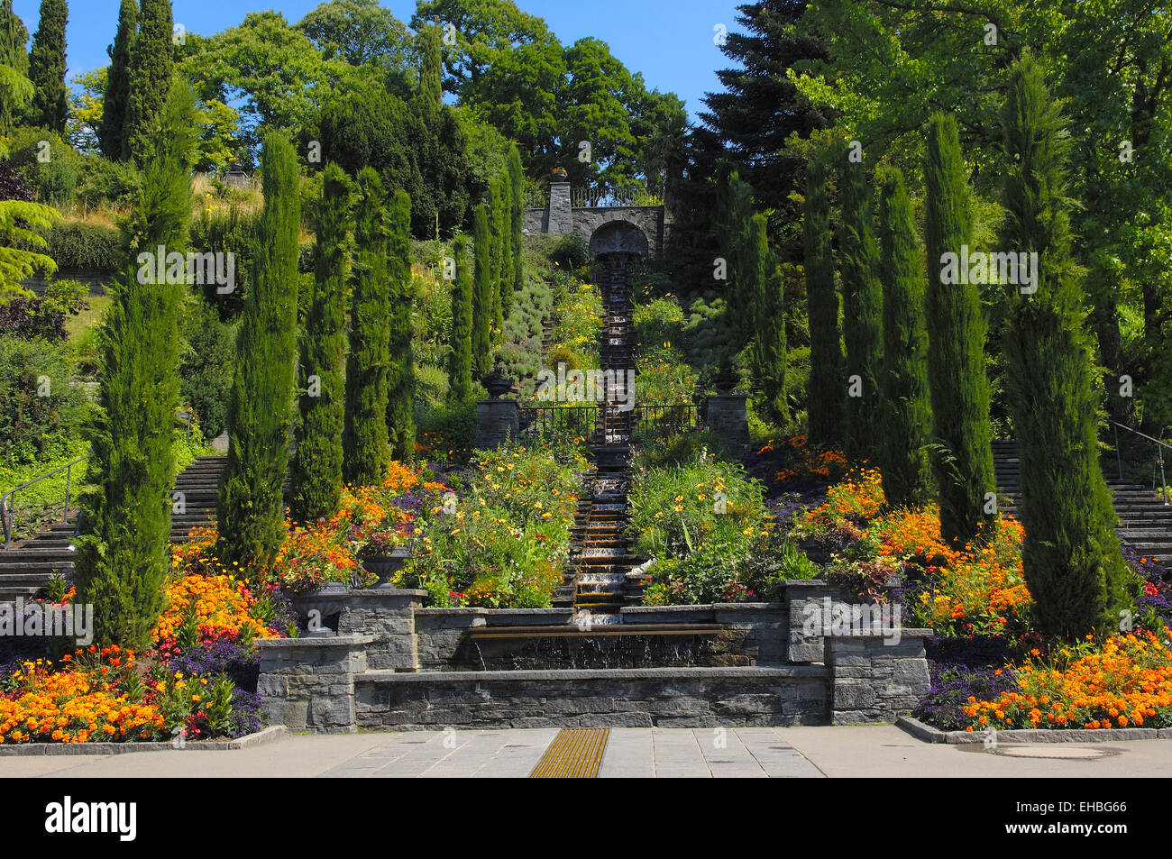 L'île aux fleurs de Mainau, Bade-Wurtemberg, Allemagne, Lac de