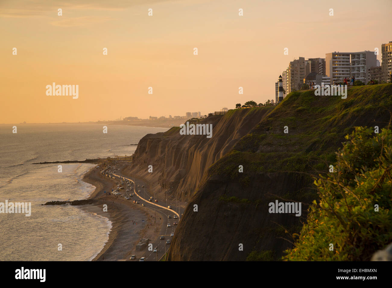 El Parque del Amor, parc des amoureux, Miraflores, Lima, Pérou Banque D'Images