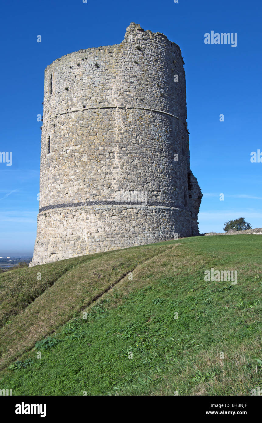 Hadleigh Castle Tour Sud-est de l'Essex en Angleterre Banque D'Images