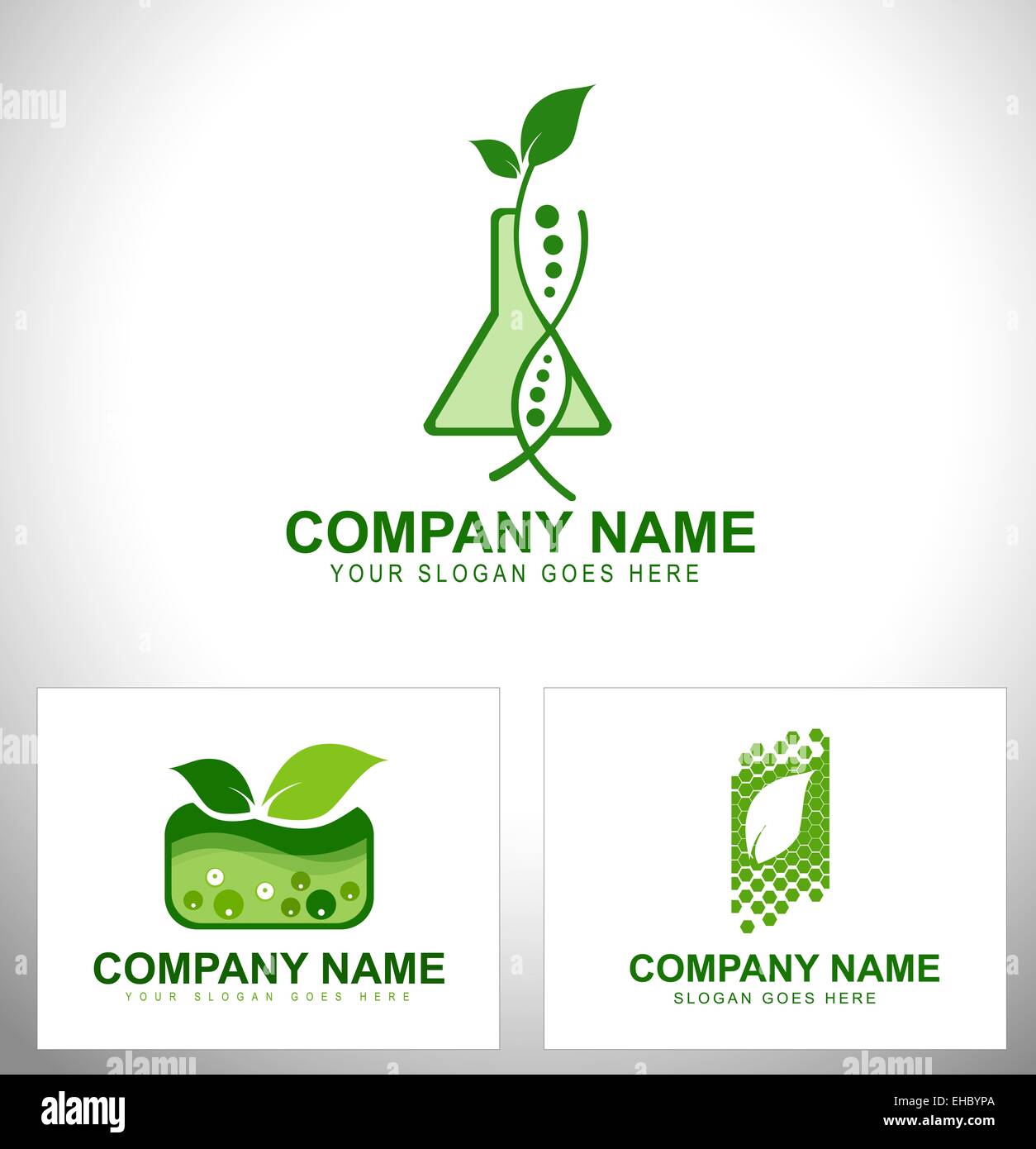 Les plantes génétiquement modifiées. Le génie génétique des concepts de design Banque D'Images