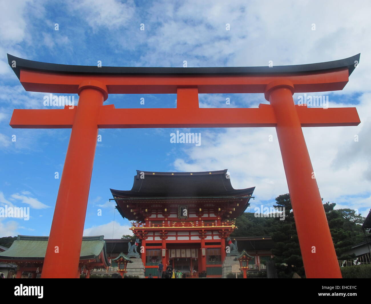 Fushimi Inari Shrine Kyoto - Japon Banque D'Images