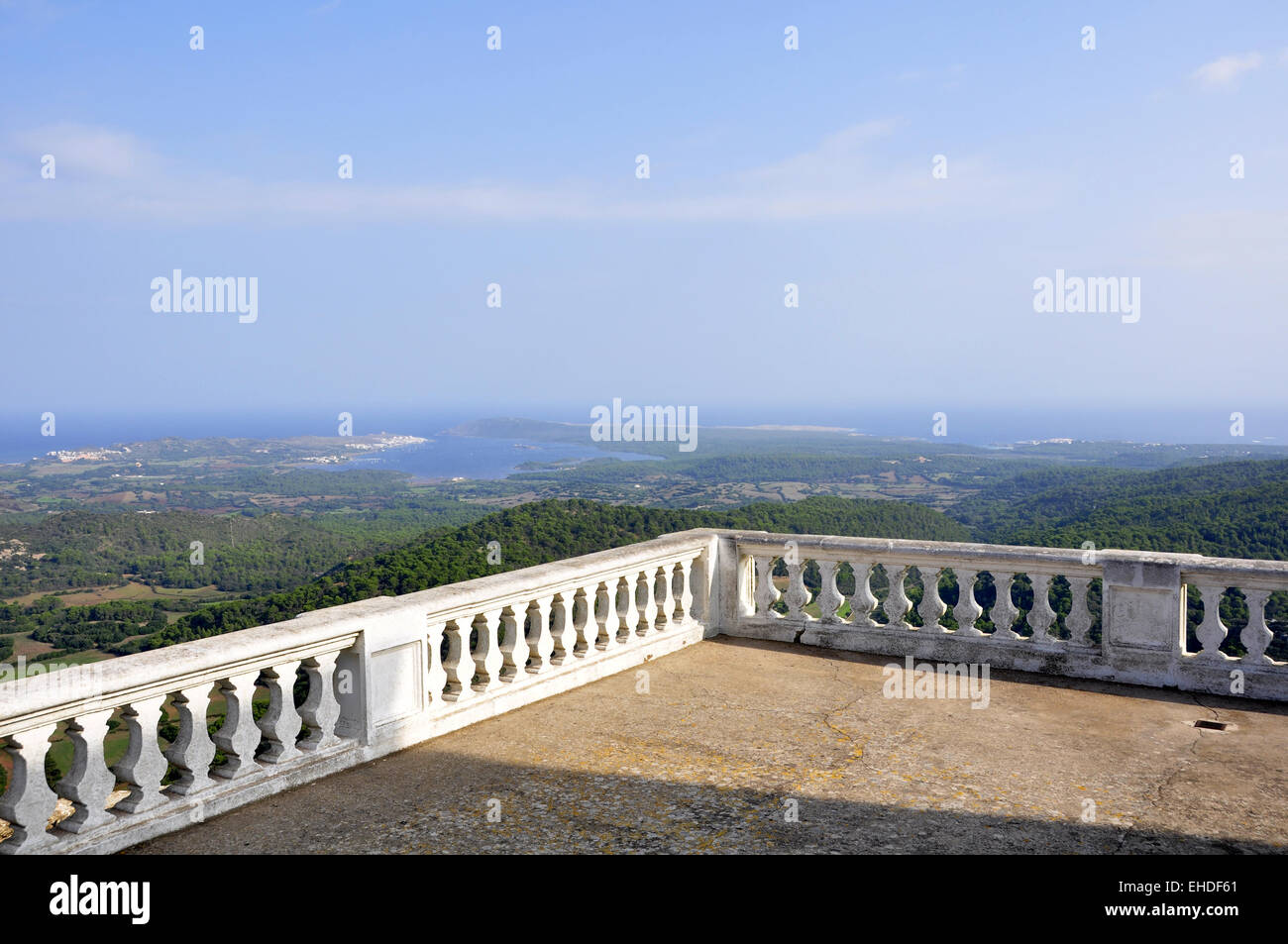 Vue depuis le mont Torre Banque D'Images