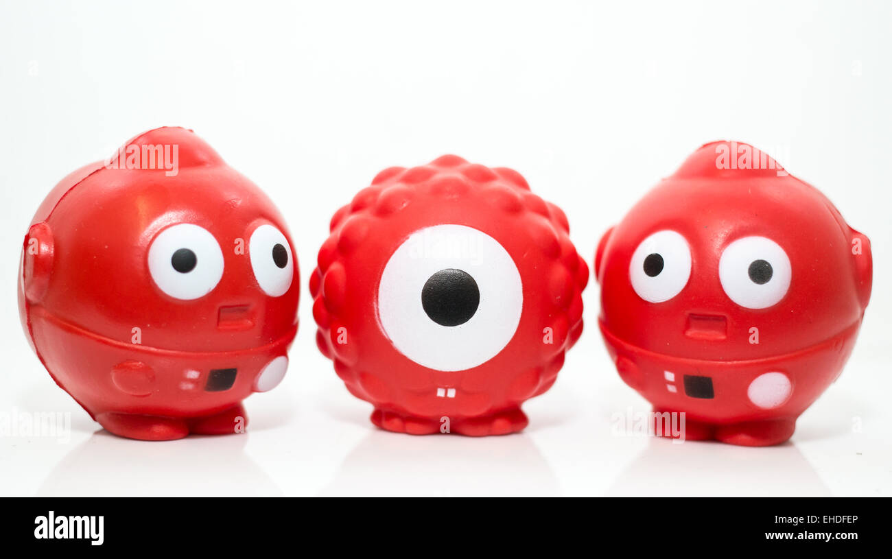 12 mars, 2015. Comic Relief nez rouge qui sont vendus pour récolter des fonds pour l'organisme de bienfaisance.faire quelque chose drôle pour de l'argent Crédit : Steven re/Alamy Live News Banque D'Images