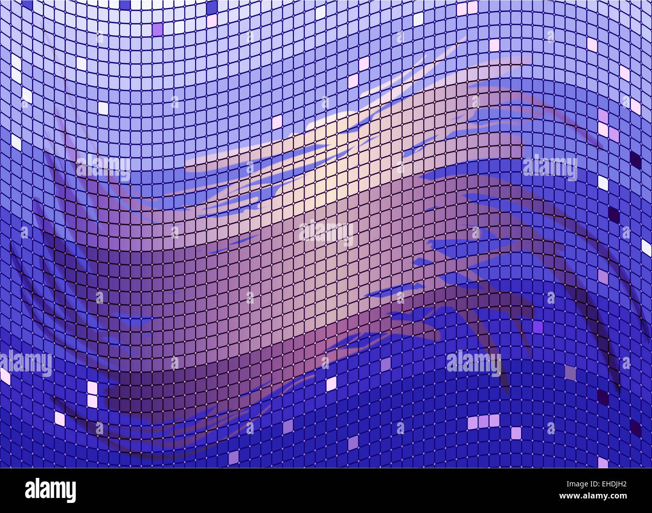 Fond rose et violet en mosaïque Banque D'Images